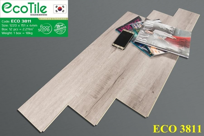Sàn nhựa Eco 3811
